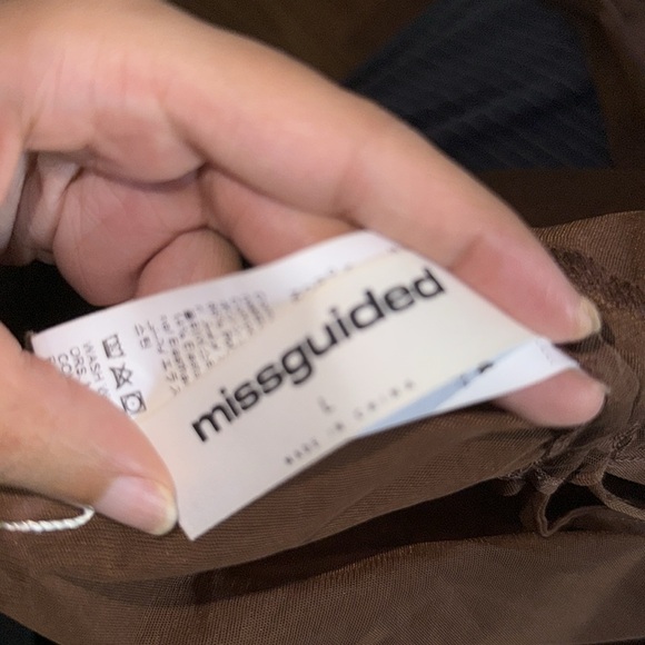 Brown Sheer Top - Picture 5 of 5